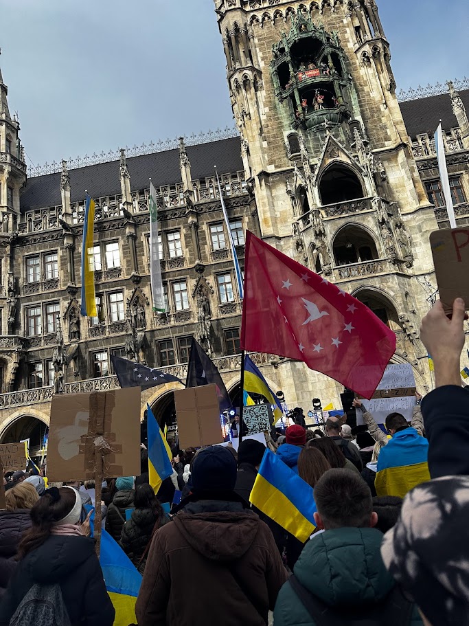Demonstration in München am 24.02.2024
